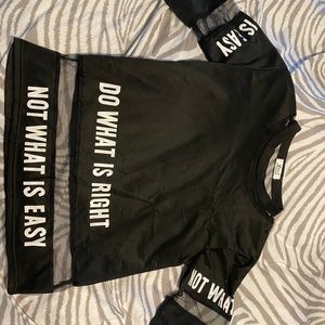 Brand new black oversized shirt